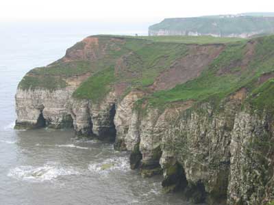 cliffs at Flamborough head