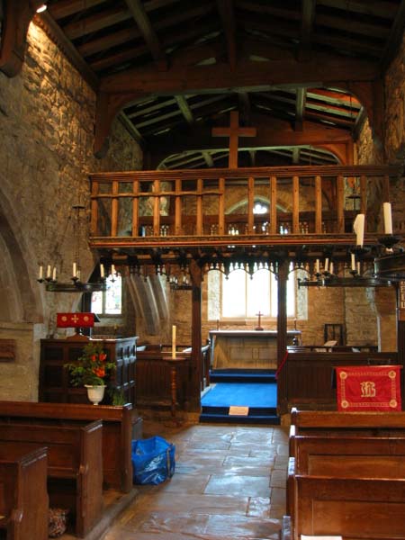 Rood Loft at Hubberholme Church